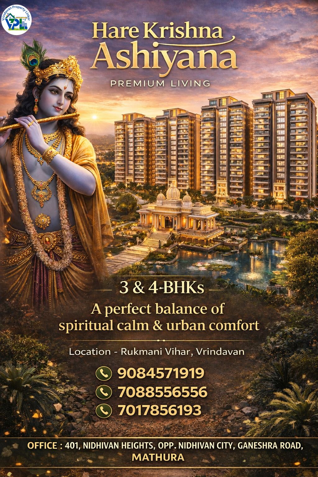 HARE KRISHNA ASHIYANA 